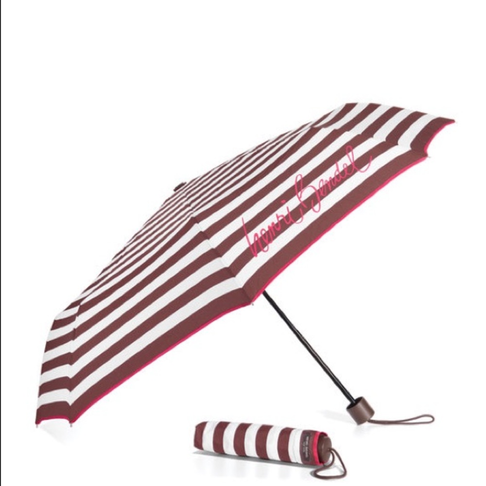 Henri Bendel Limited Edition Striped Umbrella